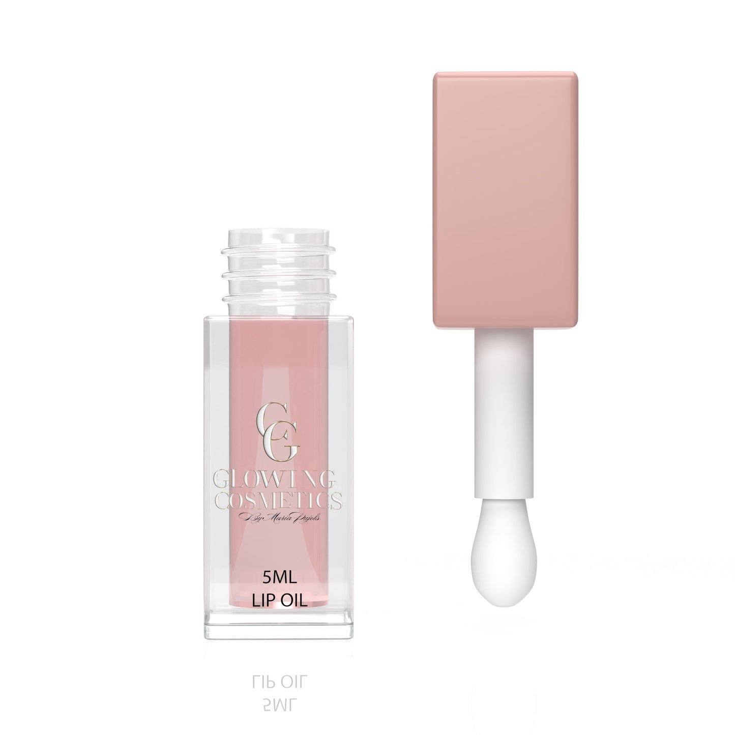 Lip Oil Soft pink Glowing Cosmetics