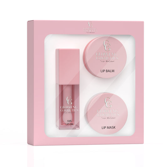 Lip Care Kit – Lip Oil, Lip Balm & Mask